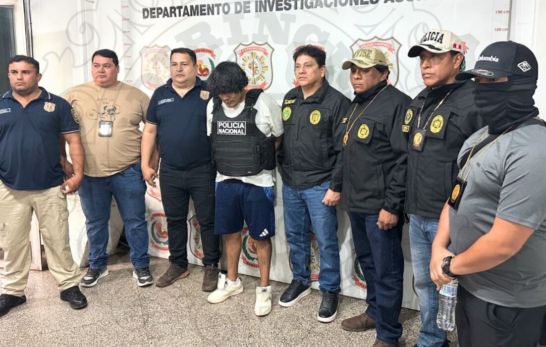 Erick Moreno, alias "El Monstruo" y cabecilla de la banda ‘Los Injertos del Cono Norte’. (Foto: Mininter)