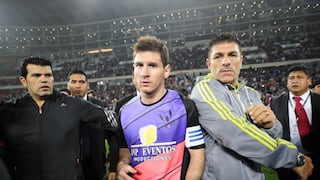 Lionel Messi se fue molesto del estadio porque policía maltrató a sus familiares