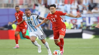Argentina jugará contra Inglaterra en semifinales tras vencer (3-1) a Suiza