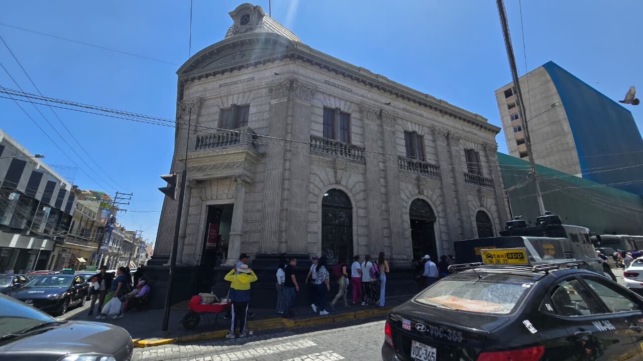 Parque Duhamel, en el Cercado de Arequipa. Foto: GEC.