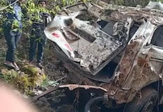 Combi cae a abismo de más de 500 metros en Ayacucho: cuatro personas mueren