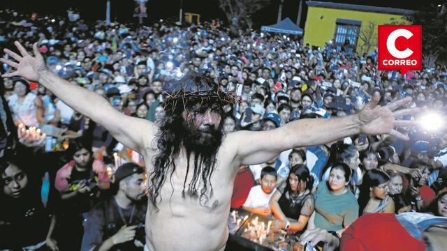 La noche del último viernes, el “Cristo Cholo” agradeció el apoyo de la gente tras llegar a la cima del San Cristóbal.