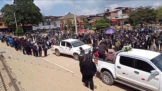 Piura: Exigen justicia durante el sepelio de pareja asesinada en Ayabaca