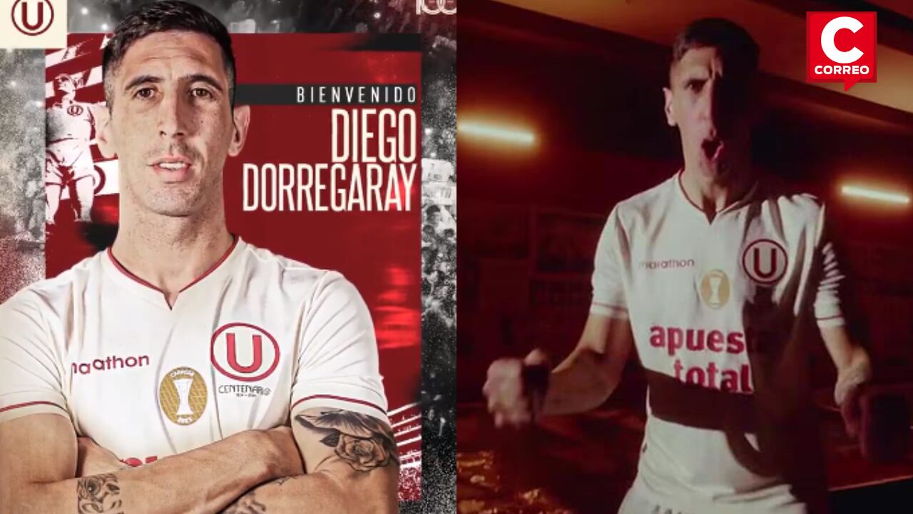 Diego Dorregaray fue oficializado en Universitario de Deportes.