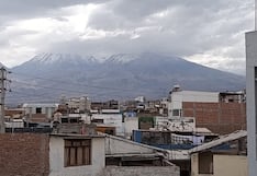 Arequipa amaneció nublada y zonas altas registraron nevadas