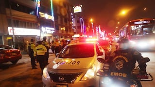 Prórroga por 120 días de emergencia de seguridad ciudadana en Lima Metropolitana