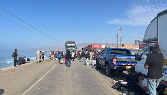 Buses suspenden rutas al sur por bloqueos durante protestas de mineros informales | ica-arequipa | PERU | CORREO