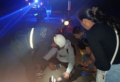 La Libertad: Motociclista resulta herido en accidente de tránsito en Virú