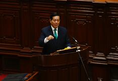 Eduardo Arana: Congreso otorga el voto de confianza a su gabinete