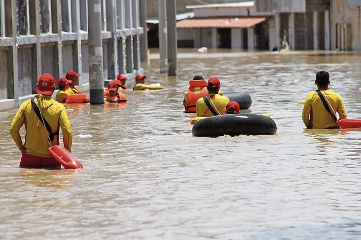 La infraestructura será afectada por las fuertes precipitaciones.