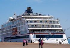 Pisco: Paracas deslumbró con arribo simultáneo de dos cruceros internacionales