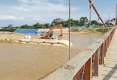 Lambayeque: Caudal de río Motupe aumenta y arrasa parte de defensa ribereña