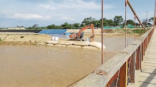 Lambayeque: Caudal de río Motupe aumenta y arrasa parte de defensa ribereña