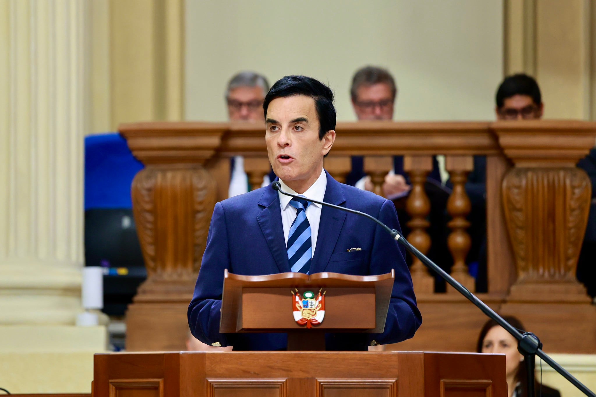 El ministro de Relaciones Exteriores participará el 2 de octubre en la Trigésima Primera Reunión de Consulta de Cancilleres de la OEA, en Washington D.C. (Foto: Cancillería)