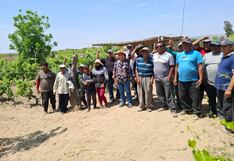 Ica: 150 pequeños agricultores esperan agua más de 10 meses para sus cultivos en Santiago