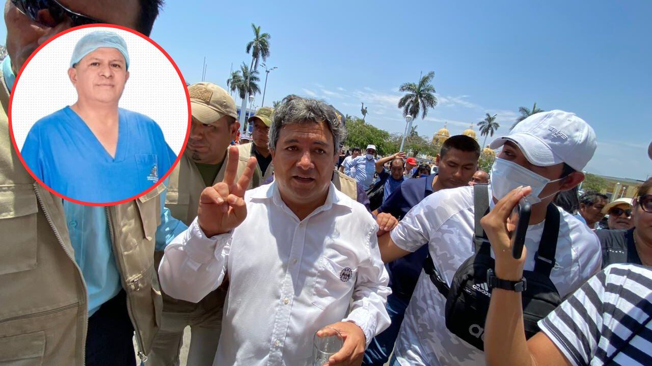 Video revela cercanía entre el alcalde de Trujillo y el galeno del Hospital Albrecht que le otorgó un “certificado express” que le permitió ausentarse de juicio en su contra.