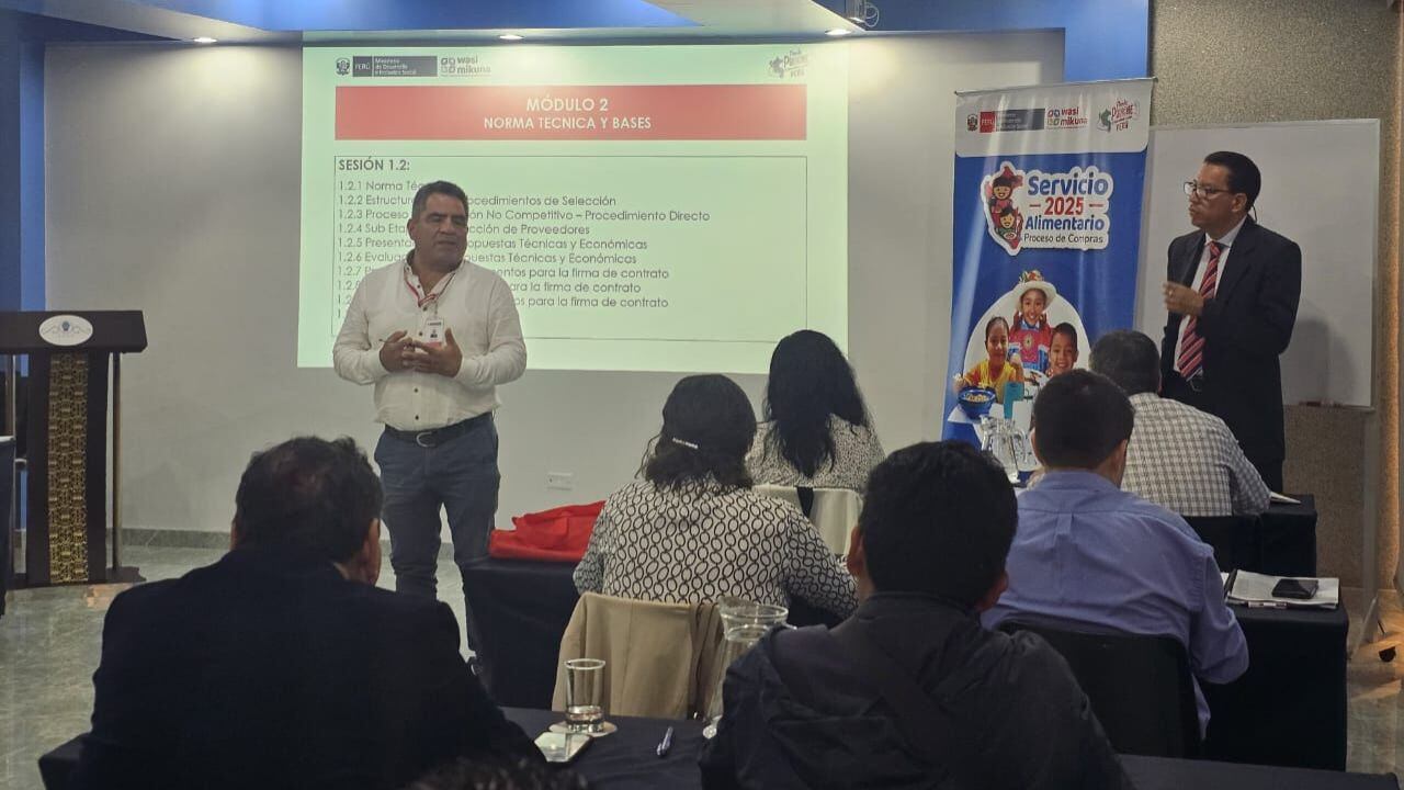 Preparándose para el Proceso de Compras 2025 orientado a seleccionar a los mejores proveedores para el servicio alimentario escolar.