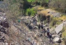 Arequipa: Hallan a joven sin vida en torrentera de Paucarpata