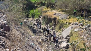 Arequipa: Hallan a joven sin vida en torrentera de Paucarpata