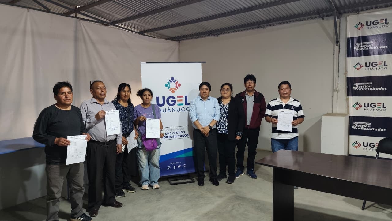 Adjudican diez plazas de reasignación para servidores administrativos en Huánuco