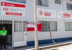 Cinco listas de candidatos a la región Junín logran inscripción ante el JEE de Huancayo