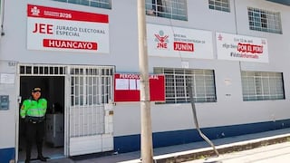 Cinco listas de candidatos a la región Junín logran inscripción ante el JEE de Huancayo