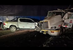 Nasca: triple choque en la Panamericana Sur deja cuantiosos daños materiales
