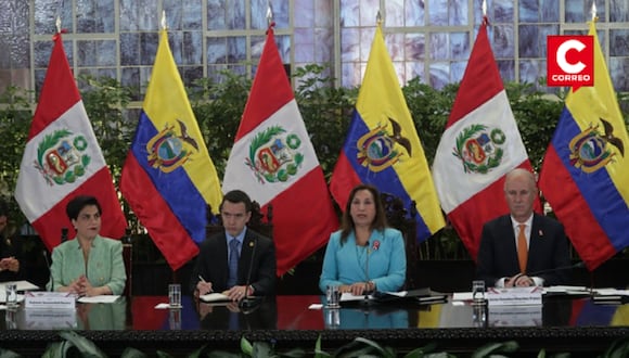 Perú y Ecuador realizan Encuentro Presidencial y XV Gabinete Binacional (Fotos: Alessandro Currarino / @photo.gec)
