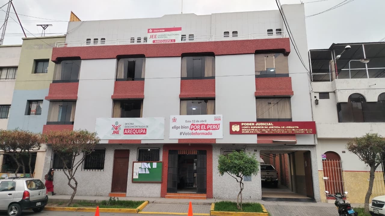 Jurado Electoral Especial 1 de Arequipa (Foto: Omar Cruz/@photo.gec)