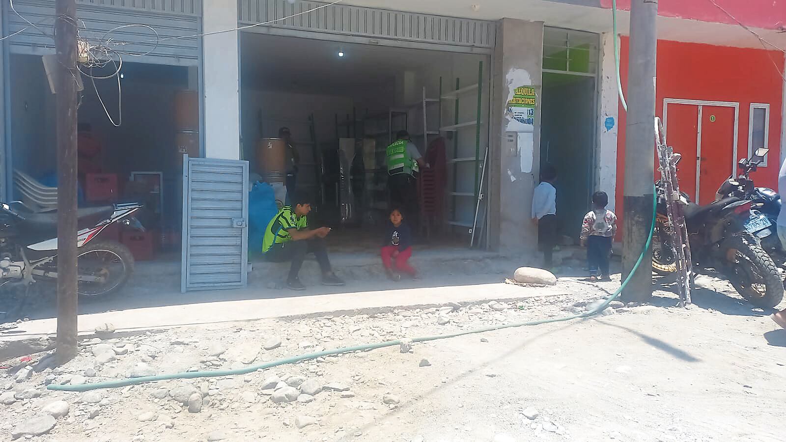 Policía realizaron las diligencias de ley en la zona. (Foto: Difusión)