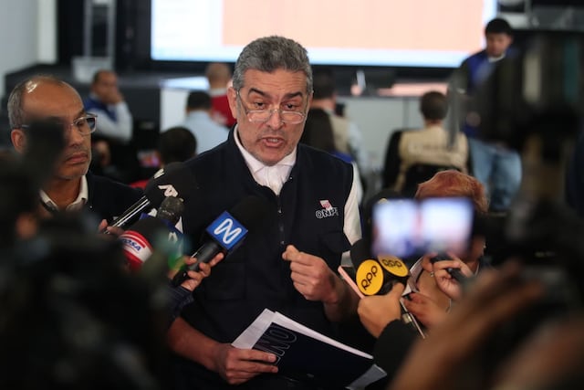 ONPE realiza simulacro nacional para probar sistema de cómputo de la segunda vuelta electoral (Fotos: Jesús Saucedo/GEC)