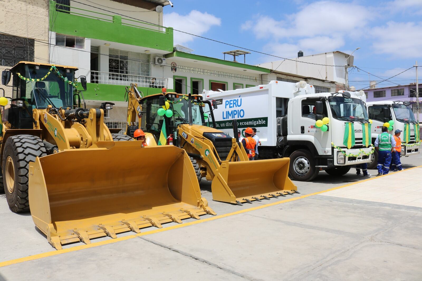 Estos equipos también ayudarán en la limpieza pública del distrito castellano
