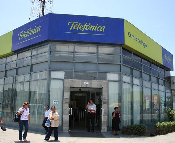 Telefónica del Perú.