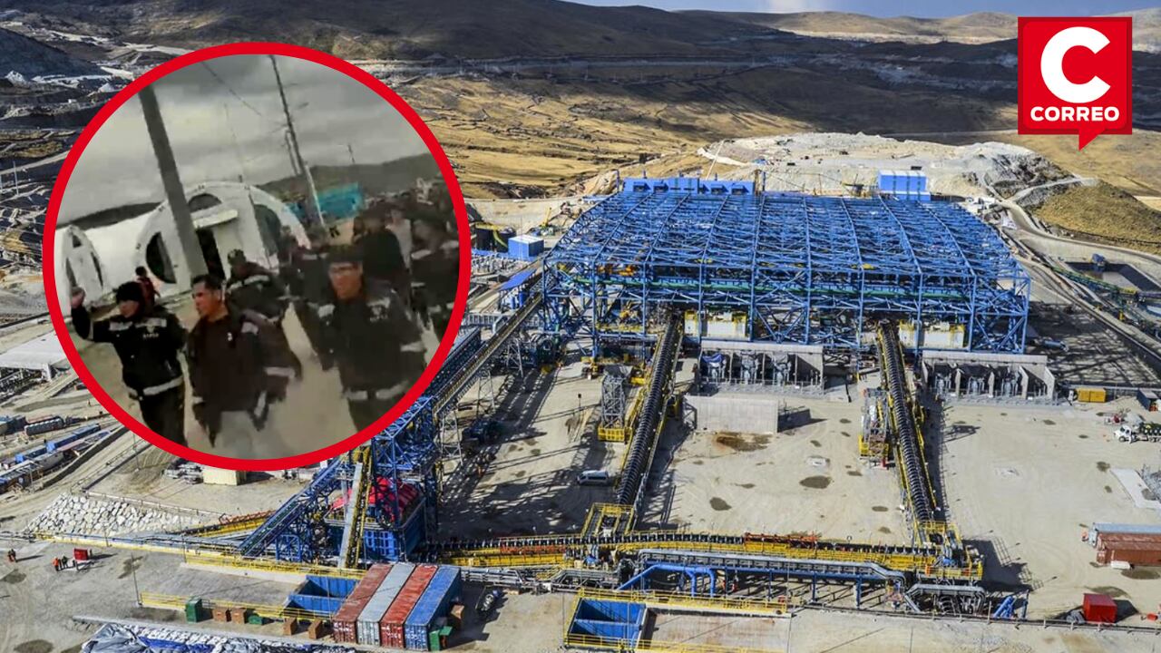 Las Bambas: Trabajadores de la mina acatan segundo día de huelga para exigir mejoras laborales.