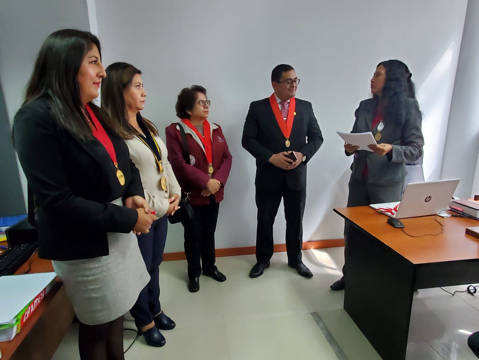 Nuevo módulo de Justicia que permitirá que trámite de expedientes sea más célebre y eficiente. (Foto: Dany La Torre)