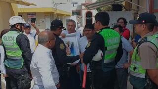 Lambayeque: Protesta en hospital Belén termina con la detención de dirigente