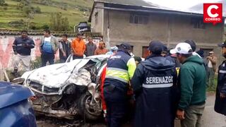 Tarma: Choque en Acobamba deja un fallecido y dos heridos graves