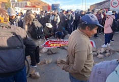 Bloquean puente Internacional de Ilave y varias carreteras en Puno durante paro nacional