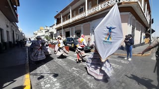 Pasacalle en el Cercado de Arequipa por el Día Mundial del Turismo (VIDEO)