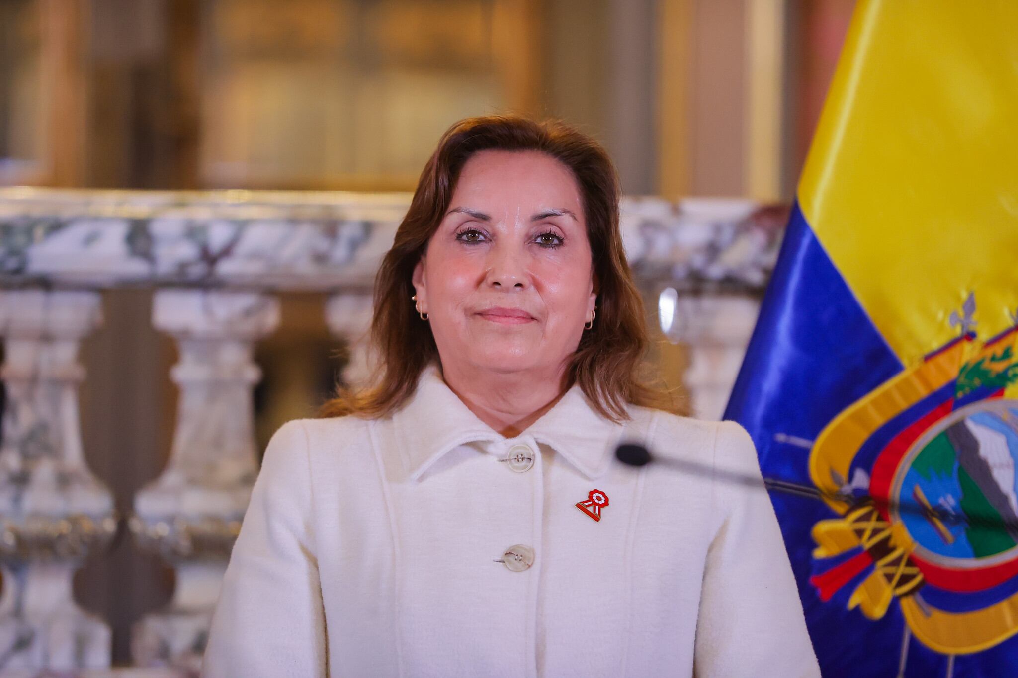 “Quiero un país donde la niñez tenga futuro”, mencionó Dina Boluarte. (Foto: Presidencia)