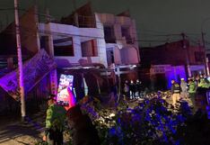 Trujillo: Delincuentes detonan artefactos explosivos y destruyen vivienda (VIDEO)