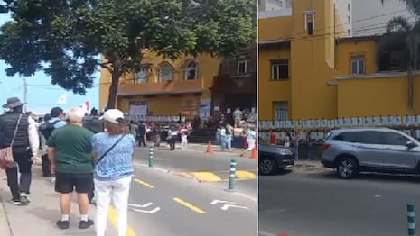 Retraso en mesas de sufragio desata reclamos en Miraflores: “¡Queremos votar!” (VIDEO)