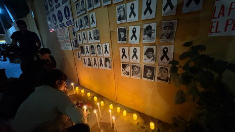 Vigilia en Ica por Eduardo Ruiz Sáenz, joven asesinado durante protesta en Lima