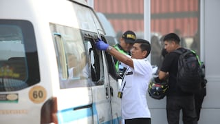 Callao: Menor de 16 años balea combi con pasajeros en la avenida Argentina