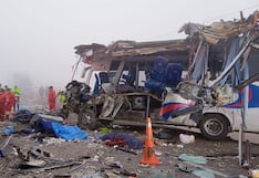 Tragedia en Tacna: Cinco muertos y 16 heridos deja choque frontal de bus y minibús