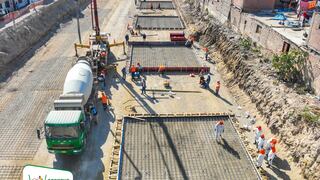 Inician vaciado de concreto en tramo III del proyecto de defensa del río Ica