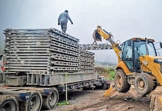 Arequipa: Instalación de dos puentes modulares en Castilla aún no termina
