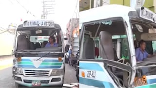 Rímac: Accidente entre cúster y bus deja al menos 10 heridos