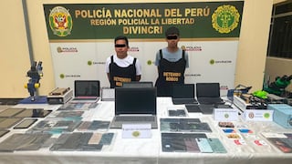 Trujillo: Desarticulan presunta banda delincuencial “Los Receptadores de Tacora”