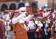 Los restos simbólicos de Fernandito Túpac Amaru llegaron a Cusco y fueron homenajeados en la plaza mayor (FOTOS)